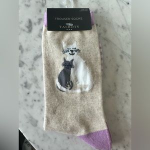 NWT cat socks from Talbots